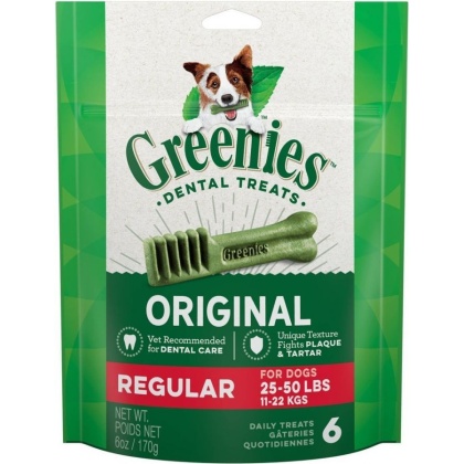 Greenies Regular Dental Dog Treats