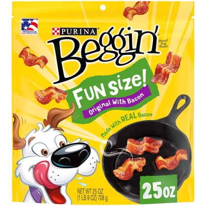 Purina Beggin\' Strips Bacon Flavor Fun Size