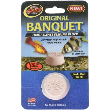 Zoo Med Original Banquet Fish Feeding Block