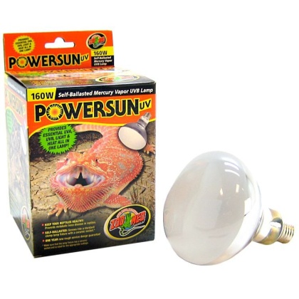 Zoo Med Powersun UVB Mercury Vapor Lamp